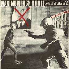 MaximumRockNRoll presents Welcome To 1984 Album Cover