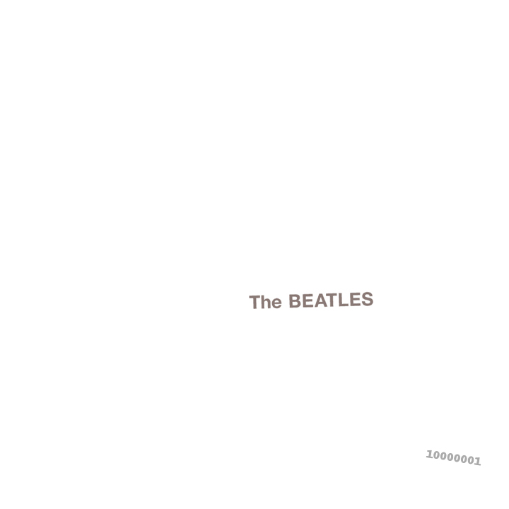 The Beatles (The White Album) Album Cover